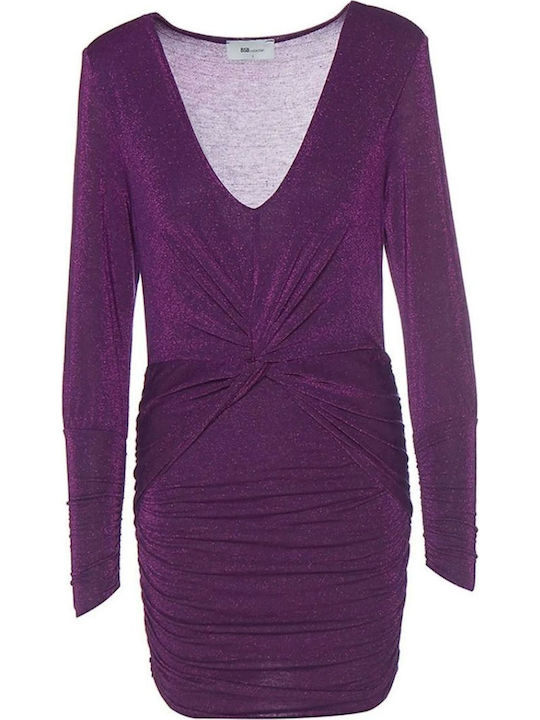 Mini Abendkleid Lila