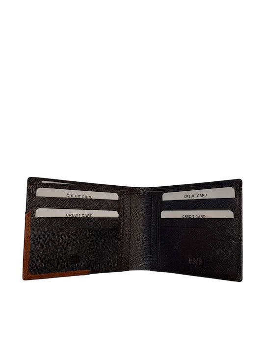 Visetti Leather Men's Wallet Classic Black