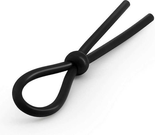 Crushious Cock Ring Schwanz Silikon Schwarz