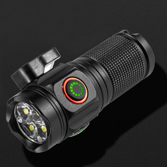 LED IPX8 с Максимална Яркост 3000лм Черен