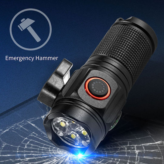 LED IPX8 с Максимална Яркост 3000лм Черен