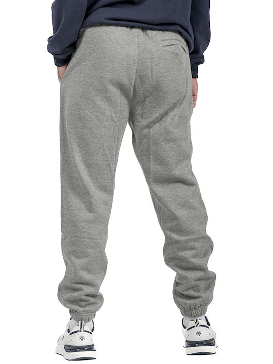 Energy Men's Sweatpants with Rubber Grey Melange