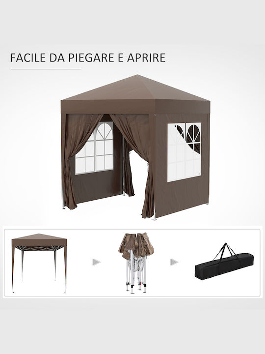 Outsunny Κιόσκι Κήπου 2x2m
