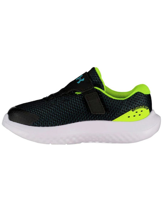 Under Armour Αθλητικά Παιδικά Παπούτσια Running Surge 4 Μαύρα