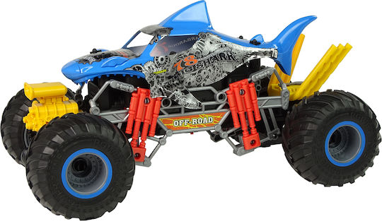 Lean Toys Shark Remote Controlled Car Blue