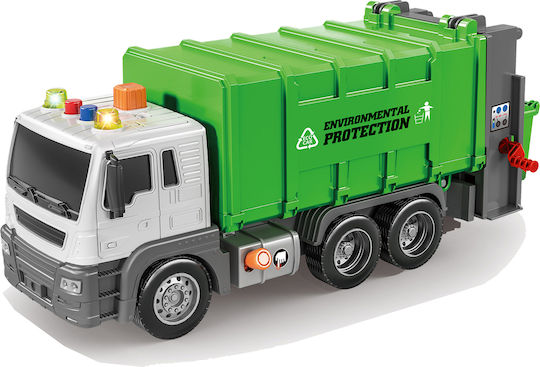 Lean Toys Rubbish Remote Controlled Truck Green