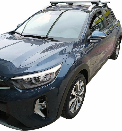 Nordrive 120cm. for Cars with Factory Bars (with Roof Rack Legs) Silver