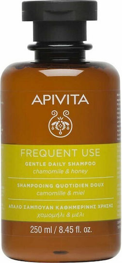 Apivita Frequent Use Chamomile & Honey with Chamomile and Honey Shampoos Reconstruction/Nourishment for All Hair Types 250ml