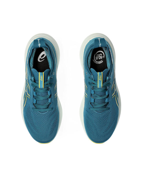 Gel-Nimbus 26 Sport Shoes Running Evening Teal / Light Mustard