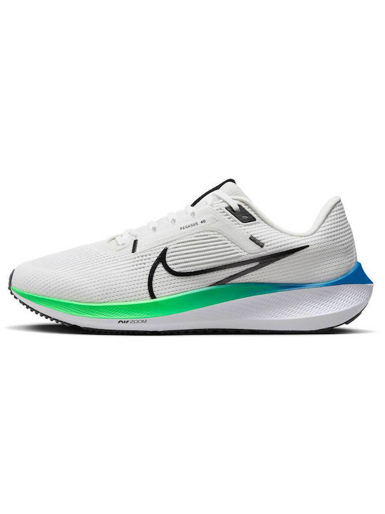 Air Zoom Pegasus 40 Bărbați Pantofi sport Alergare Albe