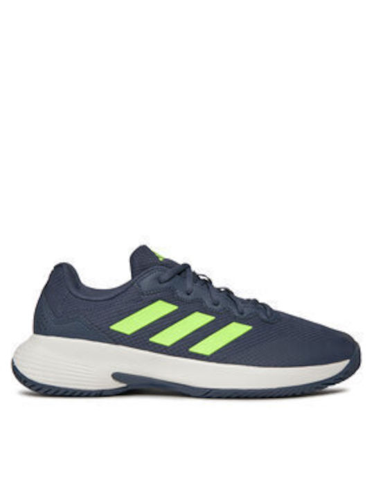 Adidas Gamecourt 2.0 Men's Tennis Shoes for All Courts Blue