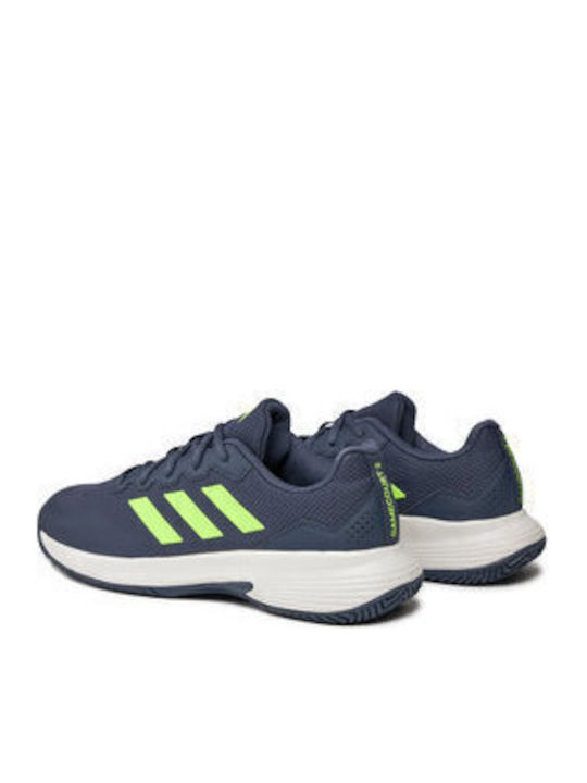 adidas Gamecourt 2.0 Men's Tennis Shoes for All Courts Blue