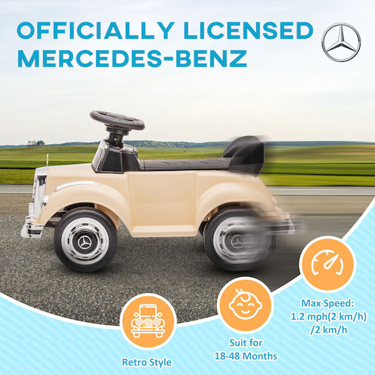 Mercedes-Benz Mașină Cu Un Loc Licențiat Bej