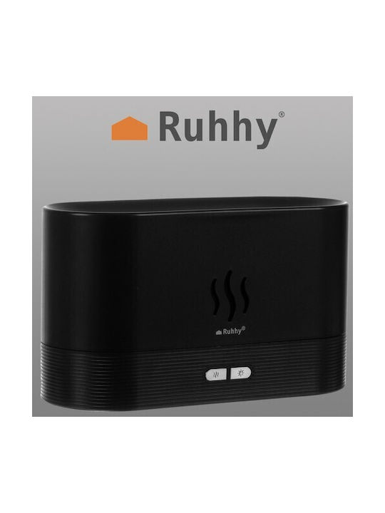 Ruhhy Lumini LED Dispozitiv de aromaterapie Negru 180ml