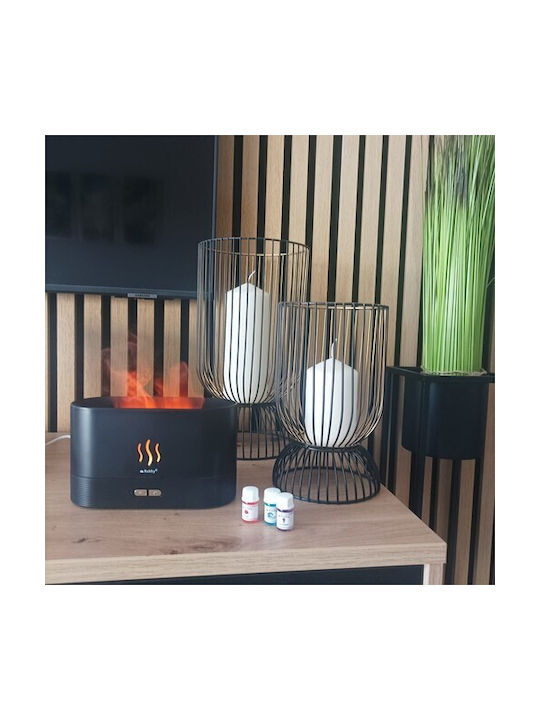 Ruhhy Lumini LED Dispozitiv de aromaterapie Negru 180ml