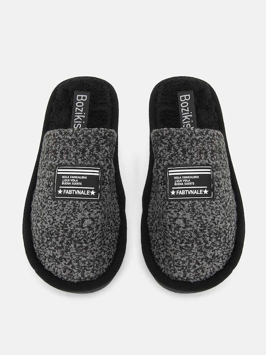 Bozikis Men's Slipper Black