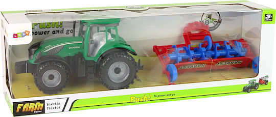 Lean Toys Traktor Kleintransporter Zurückziehen Für 3+ Jahre