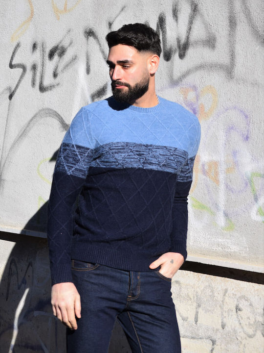 Tony Maker Herren Pullover blue-blue