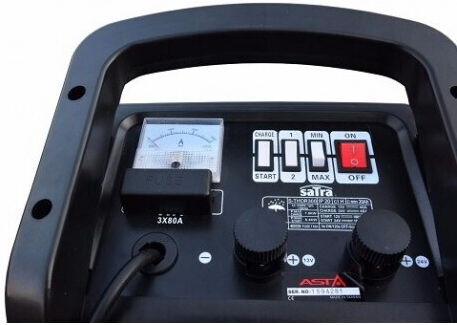 Satra Стартер и зарядно за автомобилна батерия 12/24V