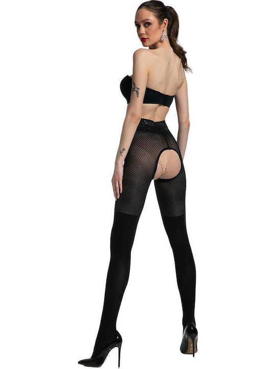 Amour Cat Girl Sexy Καλσόν Μαύρο