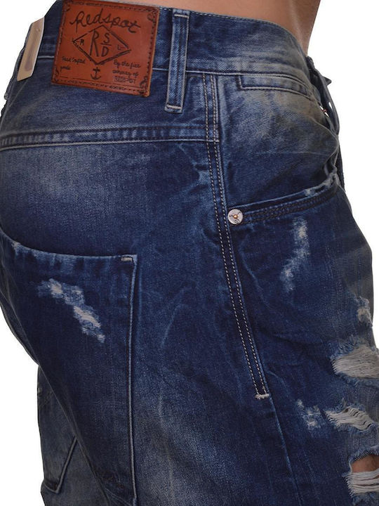 Men's Jeans Pants Red