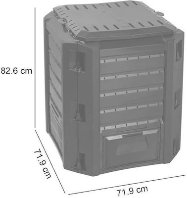 ARC-IKL380C-S411 Πλαστικός Κομποστοποιητής Κλειστού Τύπου 380lt