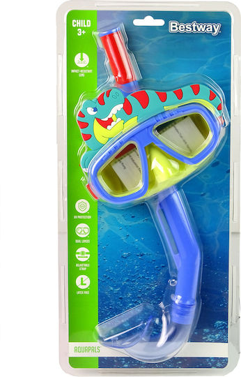 Bestway Kids Green Diving Mask with Snorkel