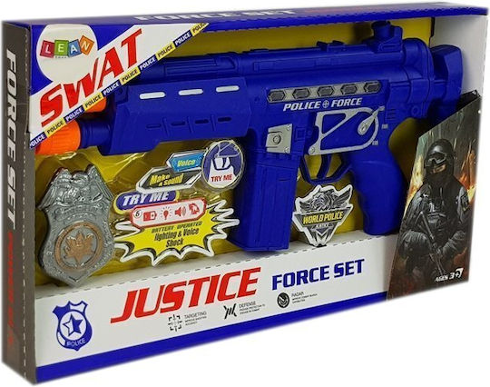 Lean Toys Police Force Pistol De Jucărie Pentru Copii