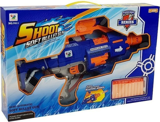 Lean Toys Bullet Rifle Waffen mit Schaumstoffpfeilen