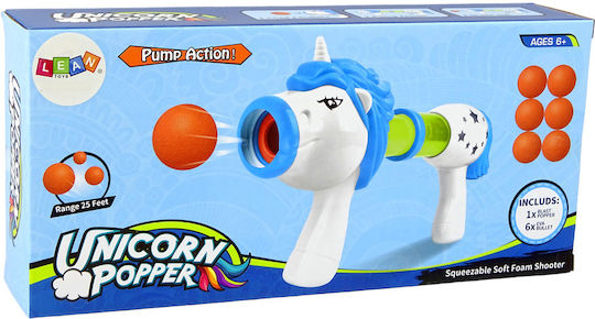 Lean Toys Unicorn Popper Παιδικό Πιστόλι 34εκ.
