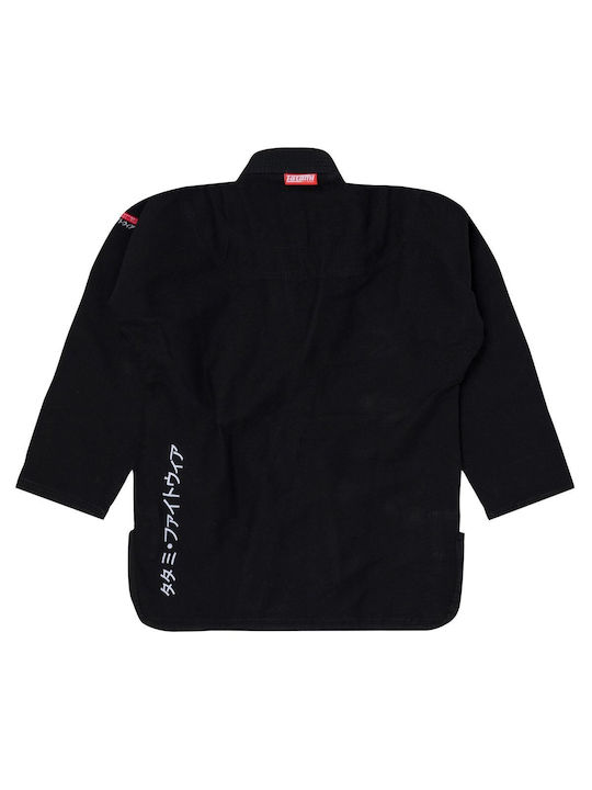 Tatami Fightwear Tatami Uniform Brasilianisches Jiu Jitsu Schwarz