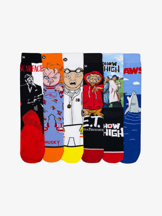 Odd Sox TV Ανδρικές Κάλτσες Πολύχρωμες 12Pack Odd Sox TV Ανδρικές Κάλτσες Πολύχρωμες 12Pack