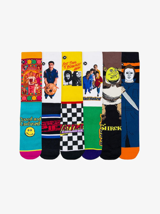 Odd Sox TV Ανδρικές Κάλτσες Πολύχρωμες 12Pack