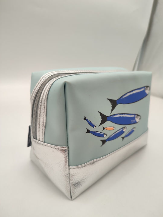 Toiletry Bag in Light Blue color