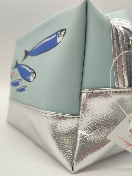 Toiletry Bag in Light Blue color