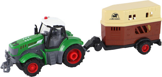 Lean Toys Remote Controlled Τηλεκατευθυνόμενο Τρακτέρ Πράσινο