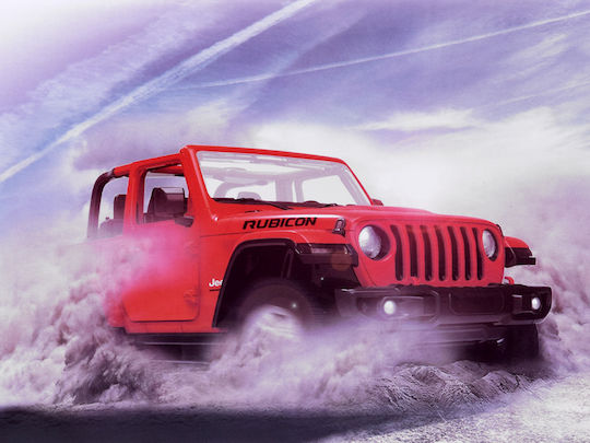 Jeep Радиоуправляемо Автомобил Червен
