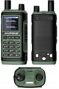 Baofeng Uv-17e Walkie Talkie 5W In Grün Farbe