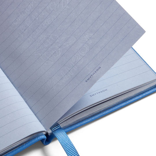 Smythson Carnet Albastru