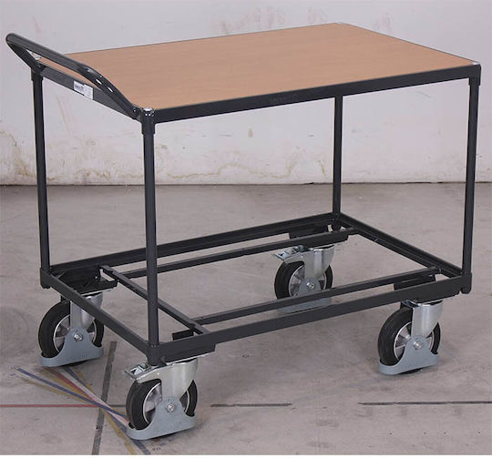Variofit Transport-Wagen for Load Weight up to 250kg in Blau Color