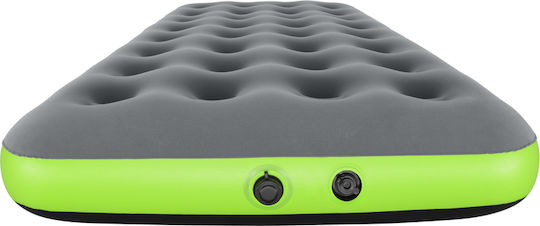 Bestway Aufblasbare Camping-Luftmatratze Einzel mit integrierter Handpumpe 188x99x22cm Grau