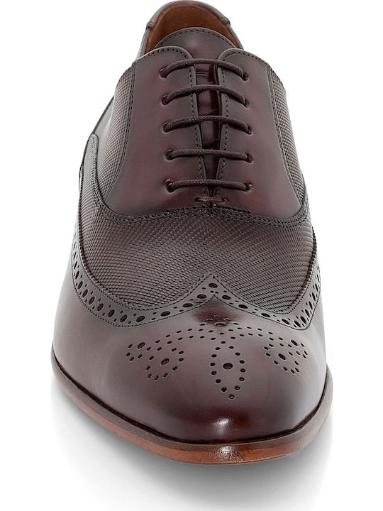 Men's Leather Oxfords Brown