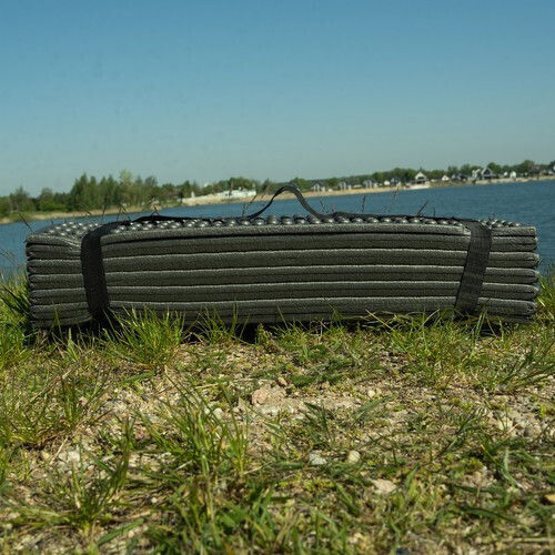 Trizand Foam Single Camping Sleeping Mat 180x60cm Thickness 1cm in Black color