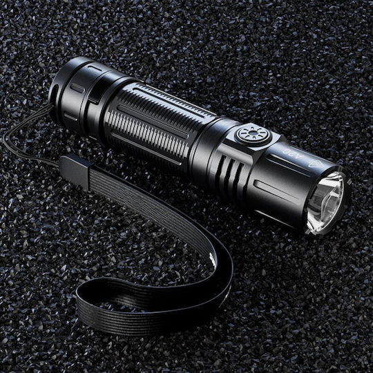 Ledholics Rechargeable Flashlight LED IP54 with Maximum Brightness 1750lm