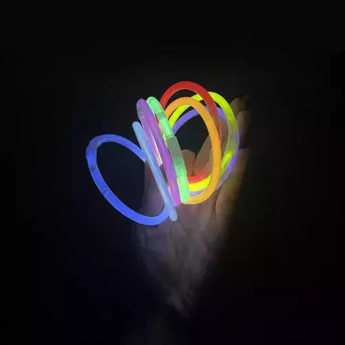 Kruzzel Glow Stick from Plastic Set of 100pcs