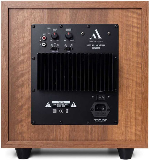 Argon Audio Malmo 10 MalmoSub10-WA Παθητικό Subwoofer με Ηχείο 10" 100W Καρυδιά