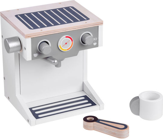 Jokomisiada Aparat electrocasnic pentru copii Toy Coffee Machine din lemn