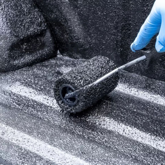 J-B WELD Herculiner Roll-On Bed Liner Kit Προστατευτικό Χρώμα Μαύρο 4kg HCL1B8