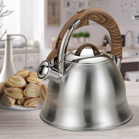 Maestro Stainless Steel Kettle Silver 3000ml