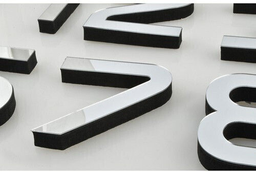 Ruhhy Diy 3D Wanduhren Spiegel Graue Ø60cm
